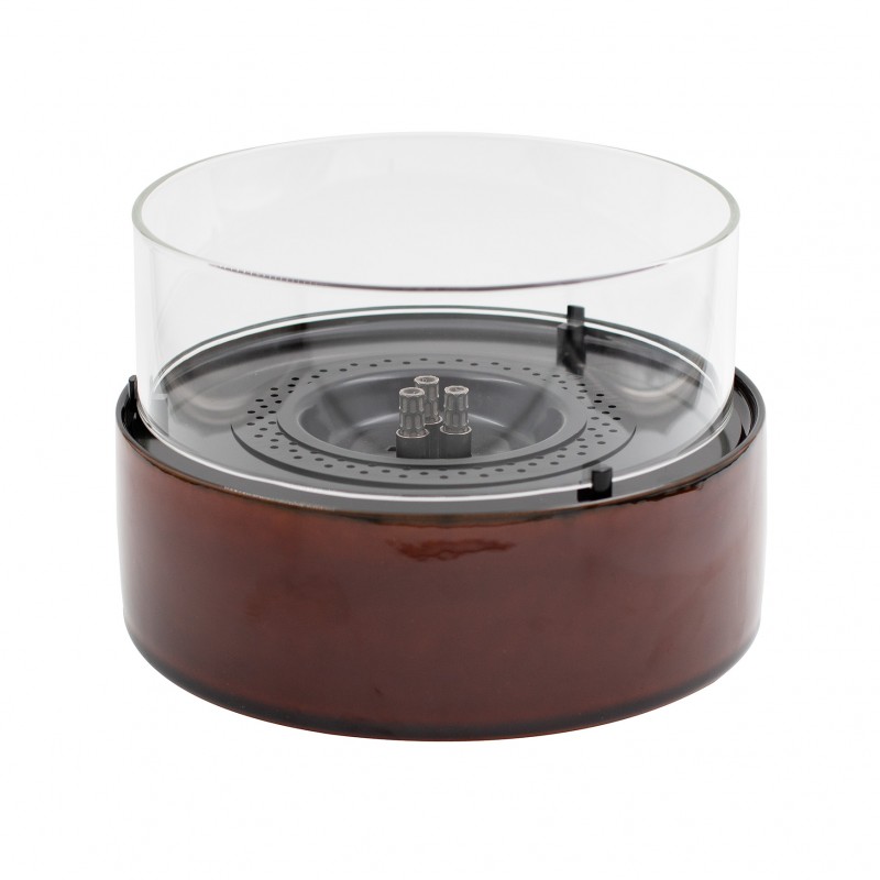 Lumanare ambientala TenderFlame CAFE 18 AMBER REACTIVE GLAZE