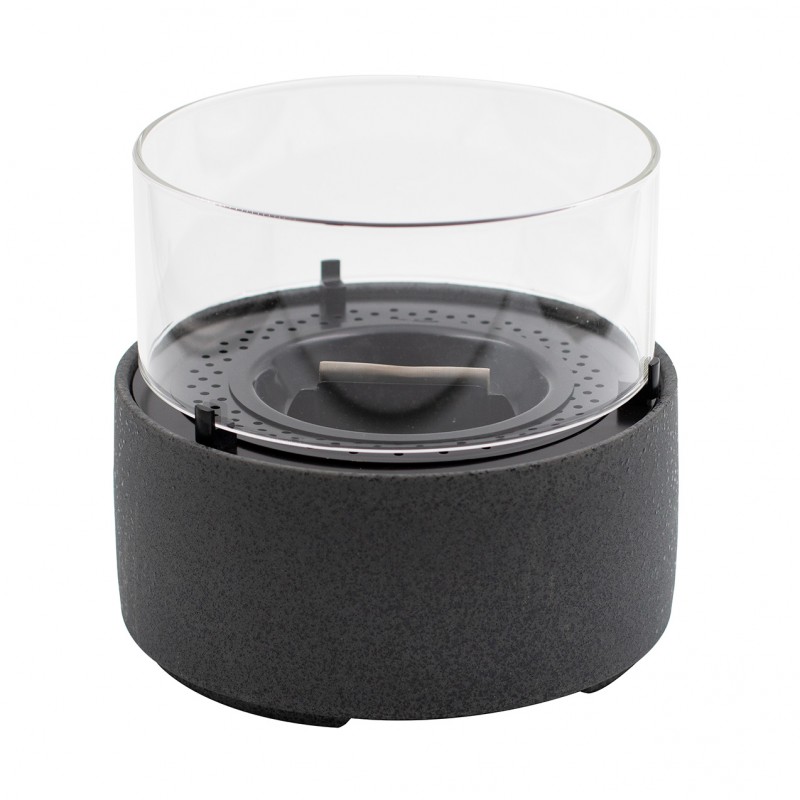 Lumanare ambientala TenderFlame CAFE 14 BLACK LAVA PORCELAIN