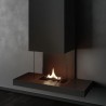 Semineu perete TenderFlame RIFF 180 BLACK
