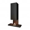 Semineu perete TenderFlame RIFF 180 BLACK