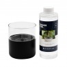 Pachet Lumanare ambientala TenderFlame LILLY 10 BLACK GLASS + TenderFuel 500 ml