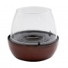 Lumanare ambientala TenderFlame TULIP 18 AMBER REACTIVE GLAZE