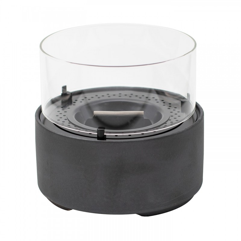 Lumanare ambientala TenderFlame CAFE 14 GREY LAVA PORCELAIN