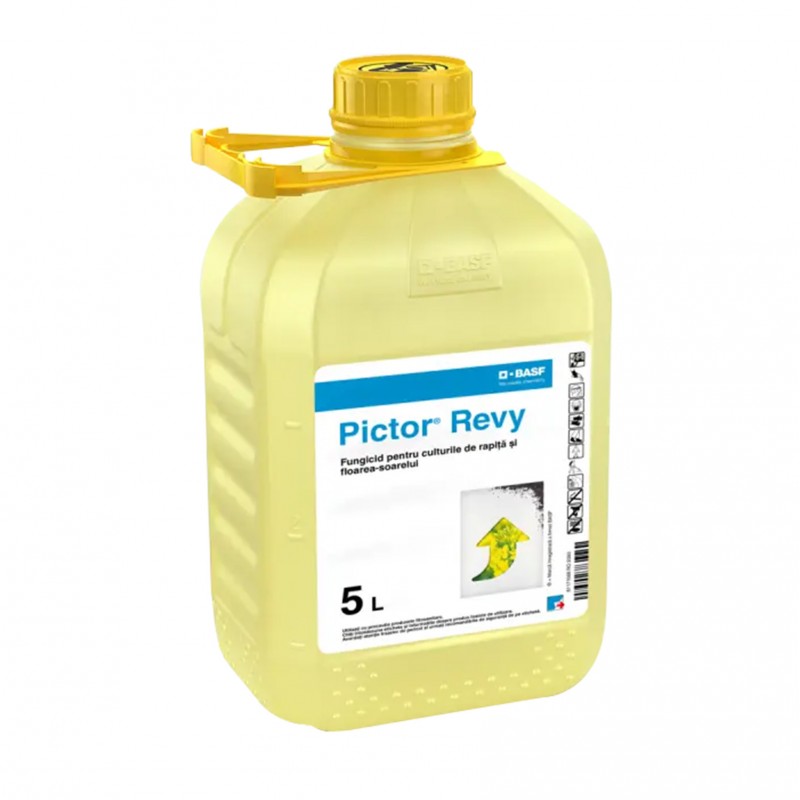 Fungicid PICTOR REVY SC, Basf, 5 Litri, Floarea-soarelui, Rapita