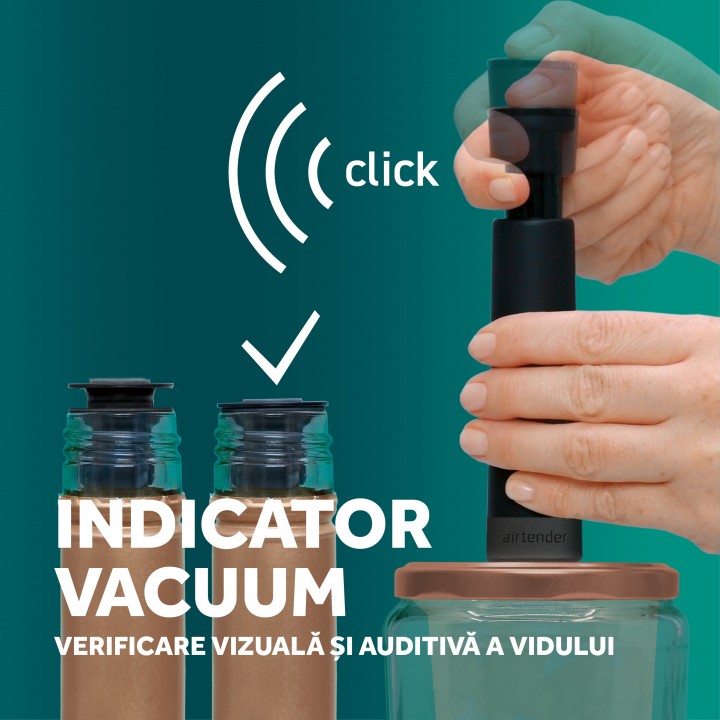 Set vidare pentru alimente si vin AIRTENDER (blister) Set vidare pentru alimente si vin AIRTENDER (blister)