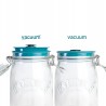 Capac cu vid pentru borcan cu clip 90BK Airtender - set 3 capace cu pompa