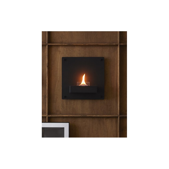 Semineu perete TenderFlame SQUARE 90, combustibil organic Semineu perete TenderFlame SQUARE 90, combustibil organic