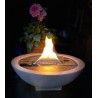 Semineu exterior TenderFlame IRIS CONCRETE CERAMIC