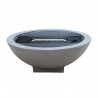 Semineu exterior TenderFlame IRIS CONCRETE CERAMIC