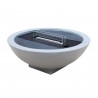 Semineu exterior TenderFlame IRIS CONCRETE CERAMIC