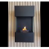 Semineu perete TenderFlame INDIE WALL 180 BLACK