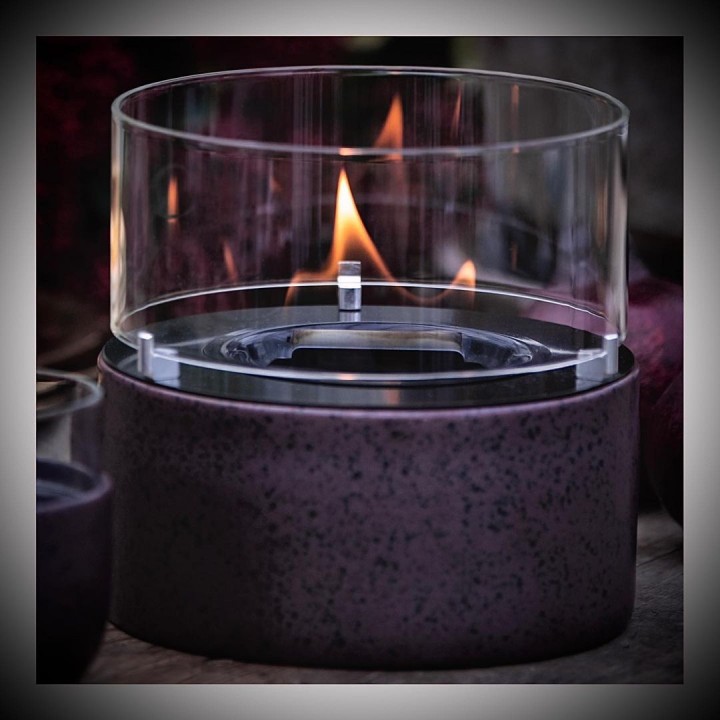 Lumanare ambientala TenderFlame CAFE 14 BLACK LAVA PORCELAIN Lumanare ambientala TenderFlame CAFE 14 BLACK LAVA PORCELAIN