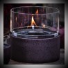 Lumanare ambientala TenderFlame CAFE 14 BLACK LAVA PORCELAIN