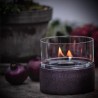 Lumanare ambientala TenderFlame CAFE 14 BLACK LAVA PORCELAIN