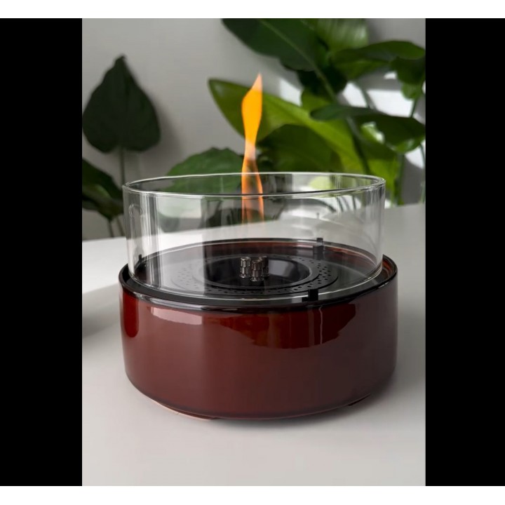 Lumanare ambientala TenderFlame CAFE 18 AMBER REACTIVE GLAZE