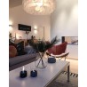 Lumanare ambientala TenderFlame LILLY 10 DARK GREY GLASS