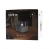 Lumanare ambientala TenderFlame CAFE 18 GREY LAVA PORCELAIN