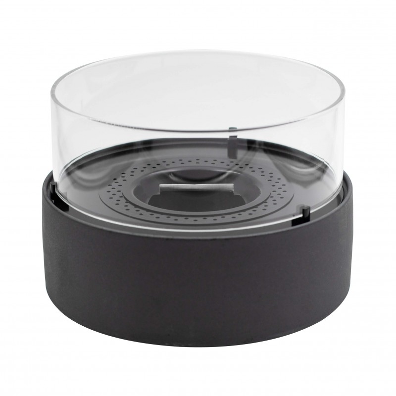 Lumanare ambientala TenderFlame CAFE 18 GREY LAVA PORCELAIN