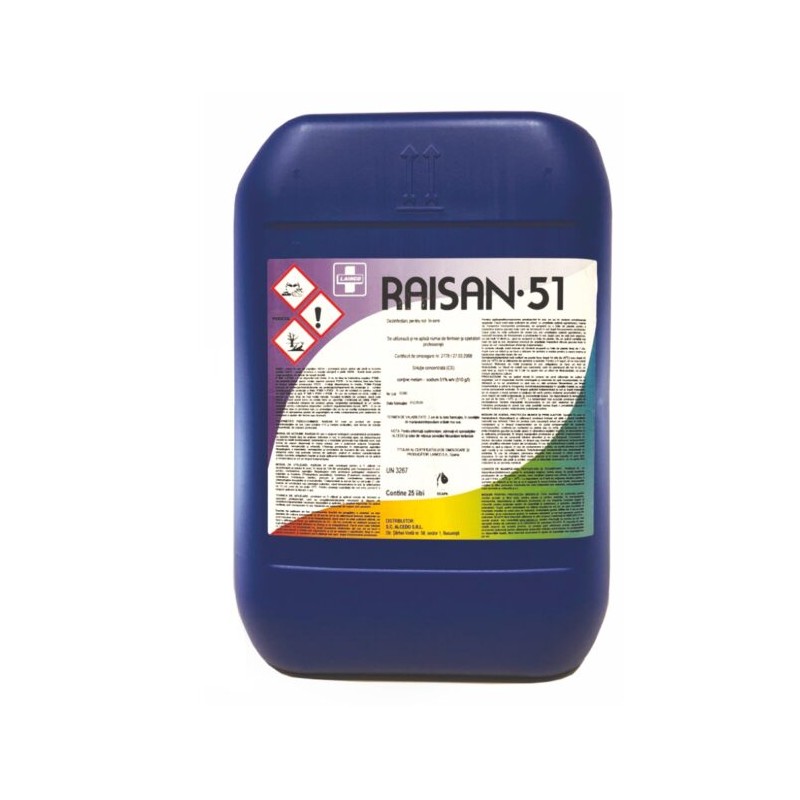 Nematocid RAISAN 51 - 25 Litri, Dezinfectant sol