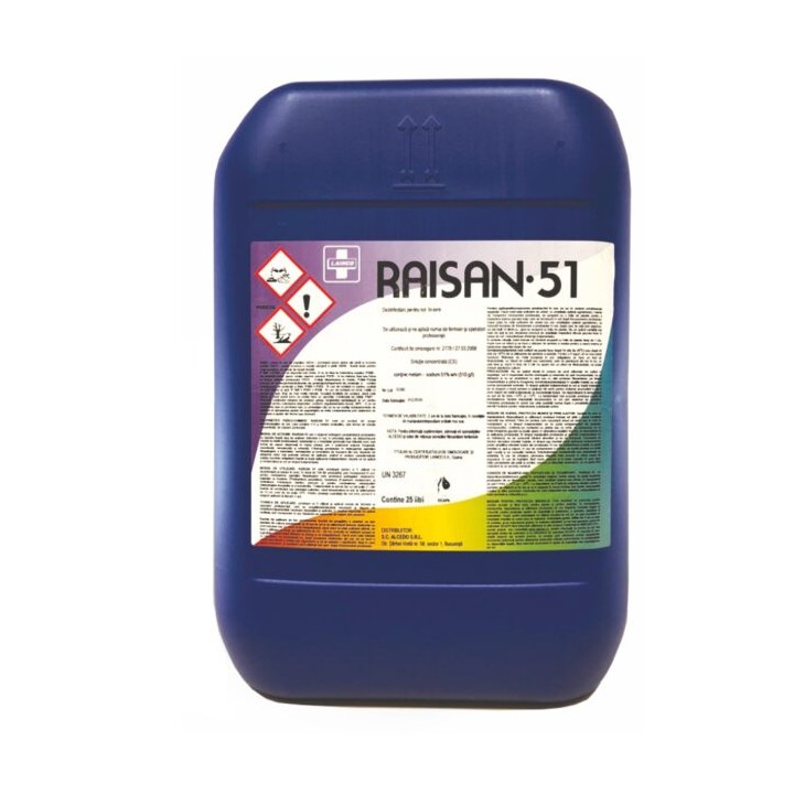 Nematocid RAISAN 51 - 25 Litri, Dezinfectant sol