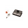 Kit de Intretinere drujba Husqvarna 445, 445 II, 450, 450 II, Bujie, Filtru aer, Filtru combustibil