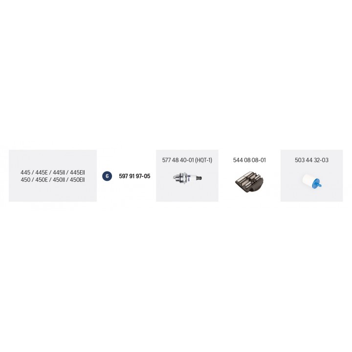 Kit Intretinere drujba Husqvarna 445, 445 II, 450, 450 II