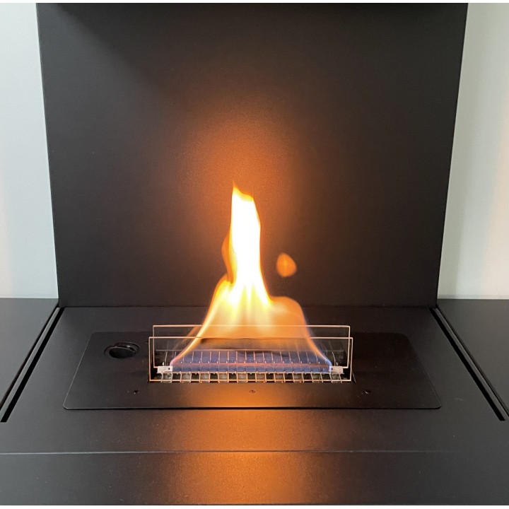 Semineu perete TenderFlame RAFF BLACK, nu necesita cos!