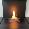 Semineu perete TenderFlame RAFF BLACK