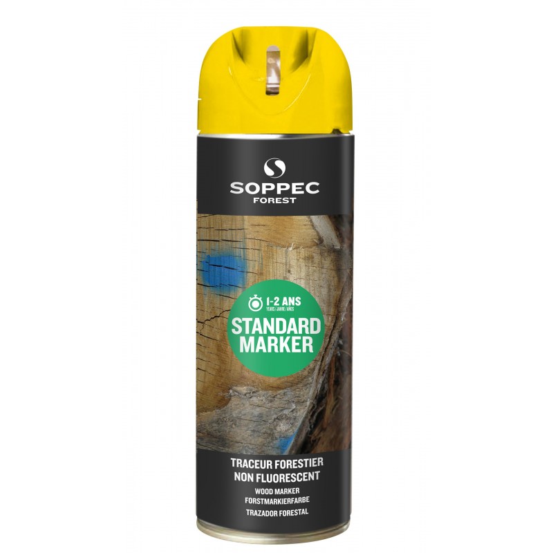 Spray Forestier SOPPEC STANDARD, Galben Mat - 500 ml