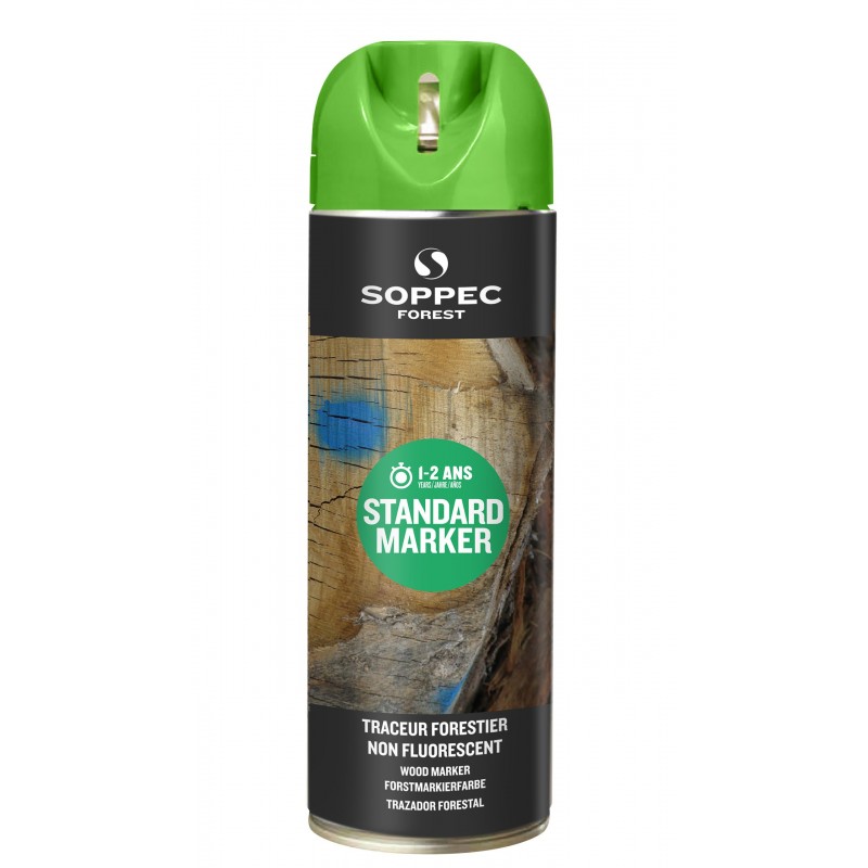 Spray Forestier SOPPEC STANDARD, Verde Mat - 500 ml