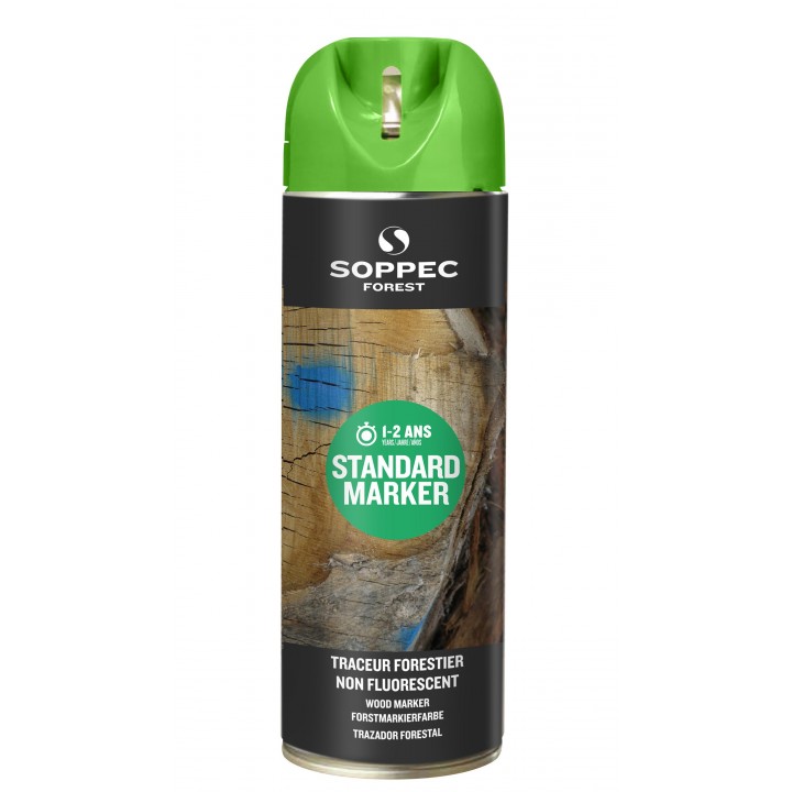 Spray Forestier SOPPEC STANDARD, Verde Mat - 500 ml Spray Forestier SOPPEC STANDARD, Verde Mat - 500 ml