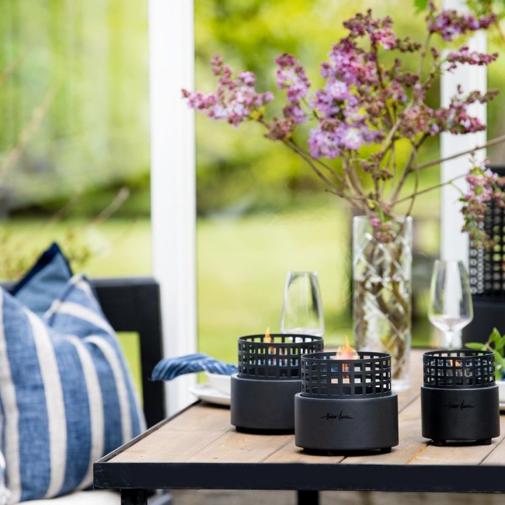 Lumanare ambientala TenderFlame PAARL, doar cu TenderFuel