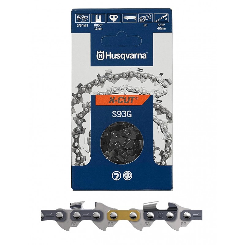 Lant HUSQVARNA X-CUT S93G, Semi Chisel, 35 cm, 3/8'' 1,3 mm