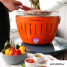 Gratar carbuni LOTUS GRILL Classic G340 Portocaliu, Portabil, Suprafata gatit 32 cm