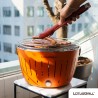 Gratar carbuni LOTUS GRILL Classic G340 Portocaliu, Portabil, Suprafata gatit 32 cm