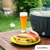 Gratar carbuni LOTUS GRILL XL G435 Gri Antracit, Portabil, Suprafata gatit 40,5 cm