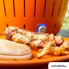 Gratar carbuni LOTUS GRILL XL G435 Portocaliu, Portabil, Suprafata gatit 40,5 cm