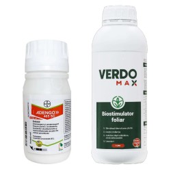 Pachet SMART-MIX 68 - Erbicid porumb ADENGO 200 ml + Biostimulator VERDOMAX 1 Litru