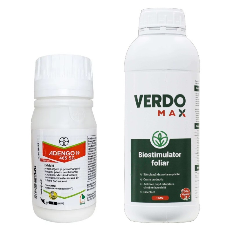 Pachet avantajos ADENGO 200 ml + Biostimulator VERDOMAX 1 Litru