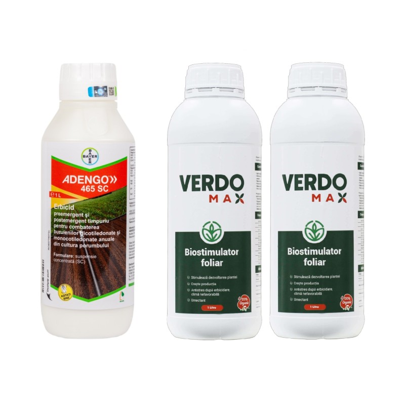 Pachet avantajos ADENGO 1 Litru + Biostimulator VERDOMAX 2 Litri