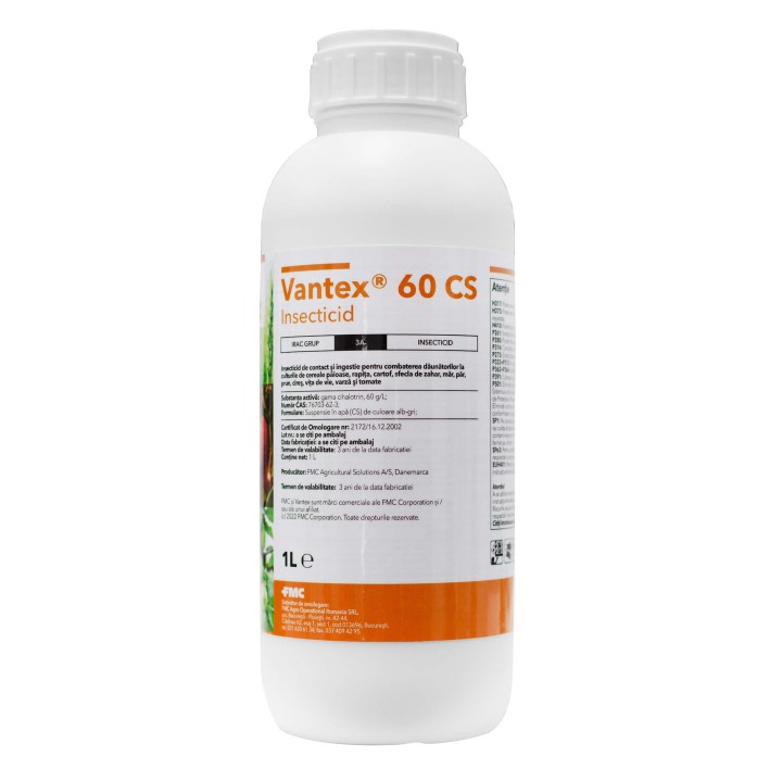 Insecticid VANTEX 60 CS, FMC, Contact, 1 Litru