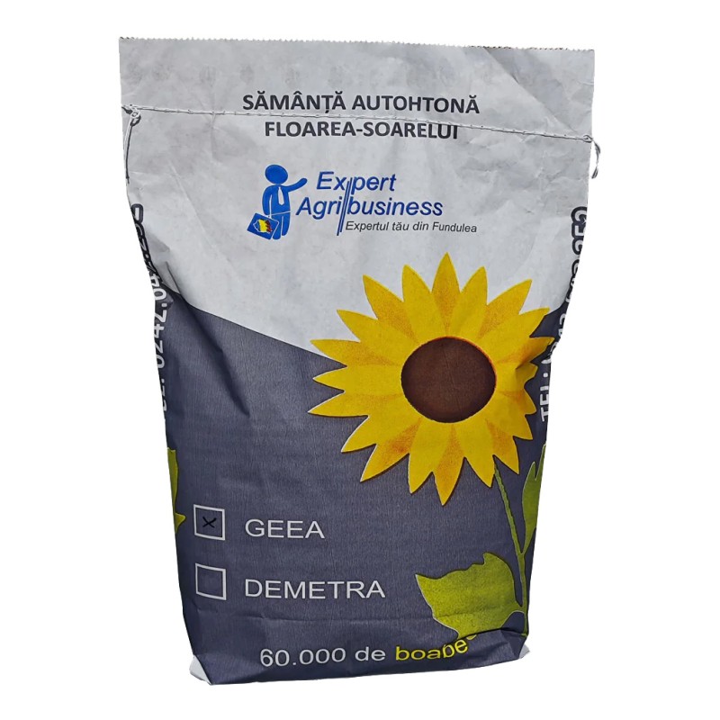 Seminte de Floarea Soarelui GEEA, Tehnologie SU - Sac 60.000 seminte