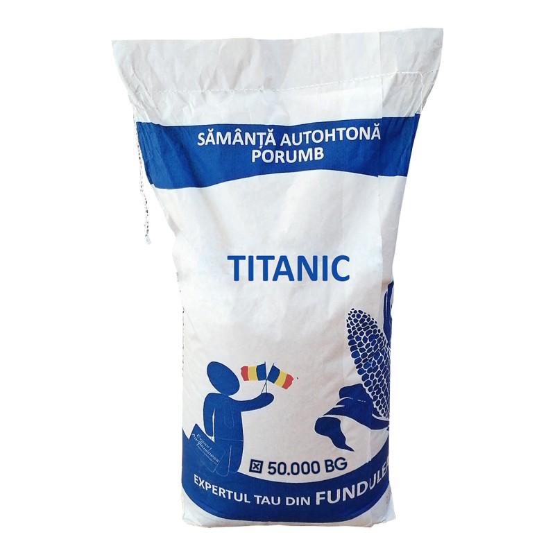 Samanta Porumb TITANIC, Genetica Fundulea, FAO 350, 50.000 boabe