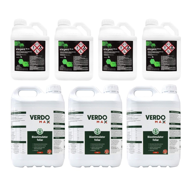 Pachet SMART-MIX 99: ELEGANT 05 EC 20 L + VERDOMAX 15 L