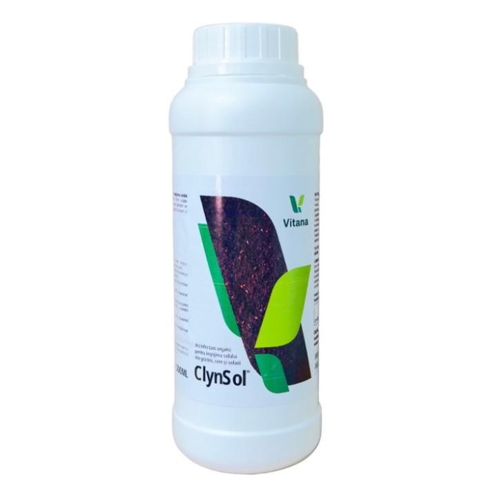 ClynSol® Dezinfectant SOL Organic, 500 ml, Gradini, Sere, Solarii