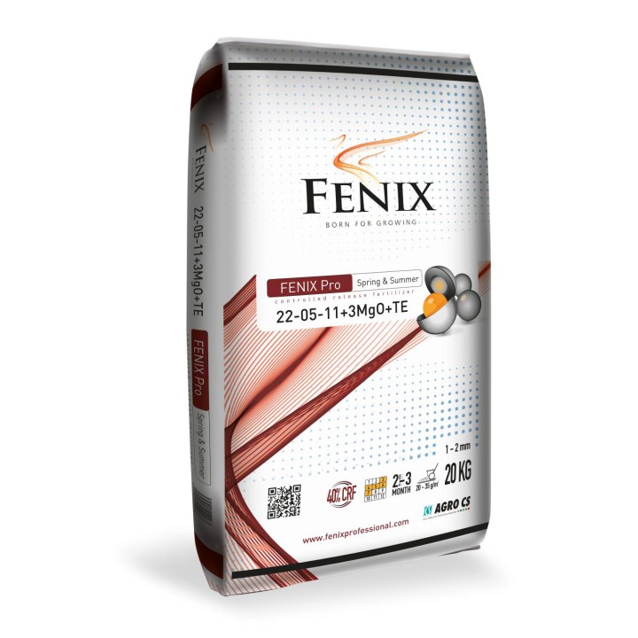 Ingrasamant gazon FENIX Pro Spring & Summer - 20 kg, eliberare lenta