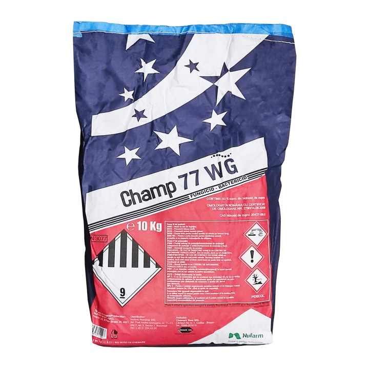 Fungicid CHAMP 77 WG, Nufarm, BIO, Contact, 10 kg