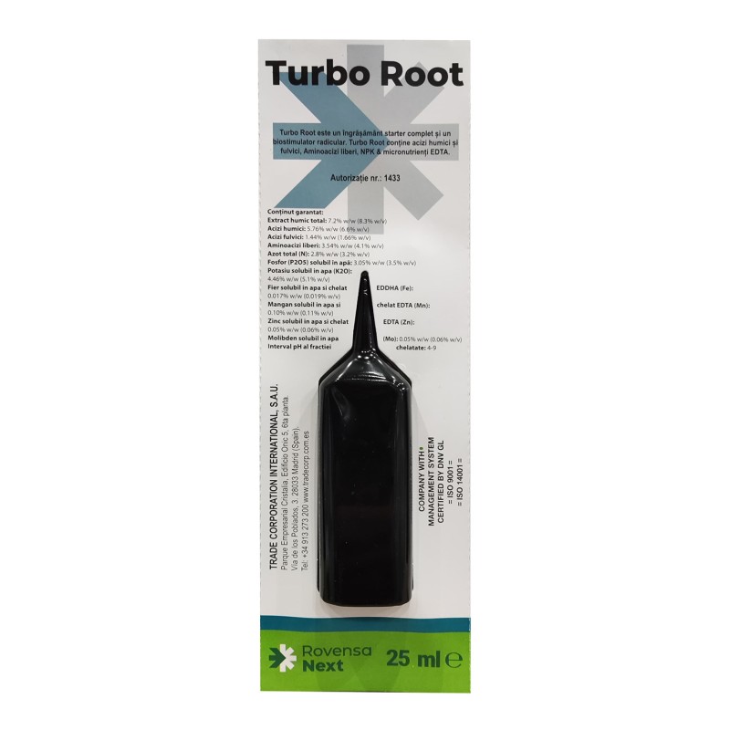Stimulator de inradacinare TURBO ROOT - 25 ml, Vitana