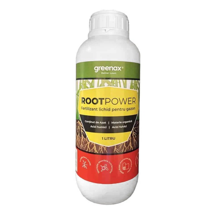 Ingrasamant lichid gazon Greenax ROOTPOWER - 1 Litru
