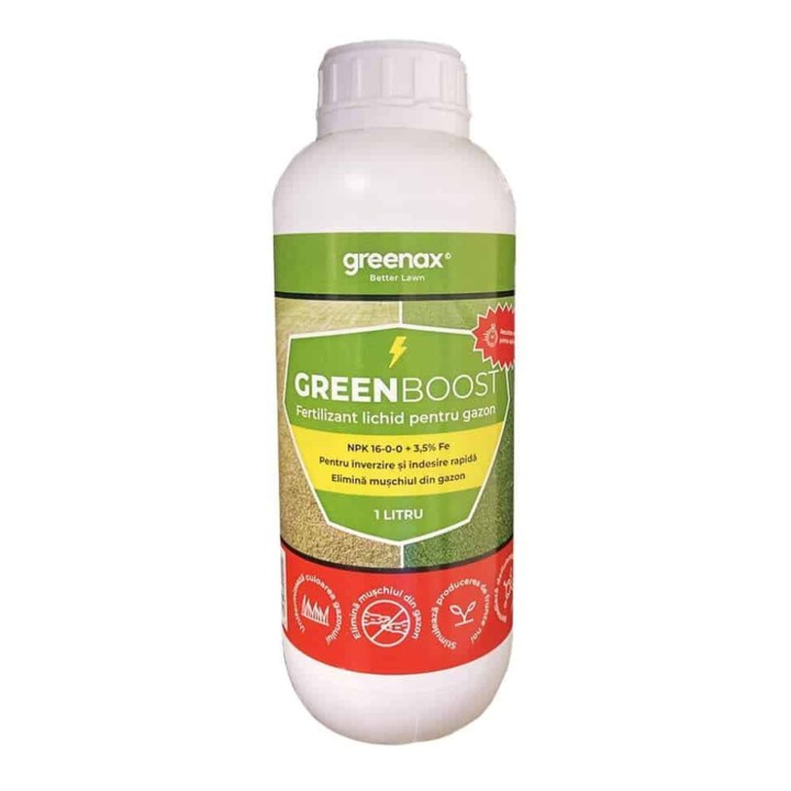 Ingrasamant lichid gazon Greenax GREENBOOST - 1 Litru